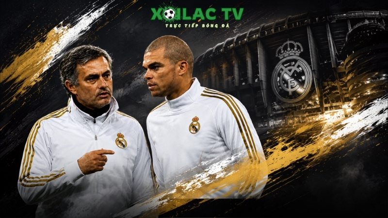 Pepe và Mourinho tứng làm việc chung với nhau giai đoạn 2010-2013